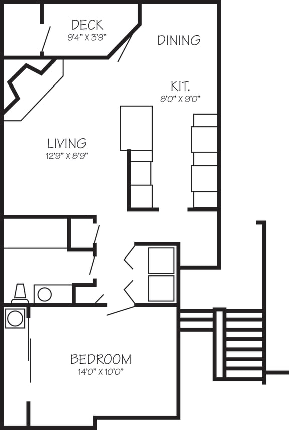 Floor Plans of Park Creek Village in Hillsboro, OR